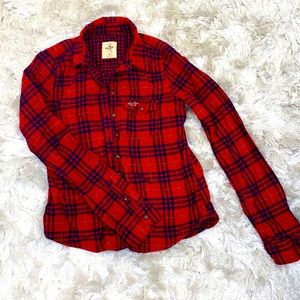 ✨Hollister Plaid Shirt✨